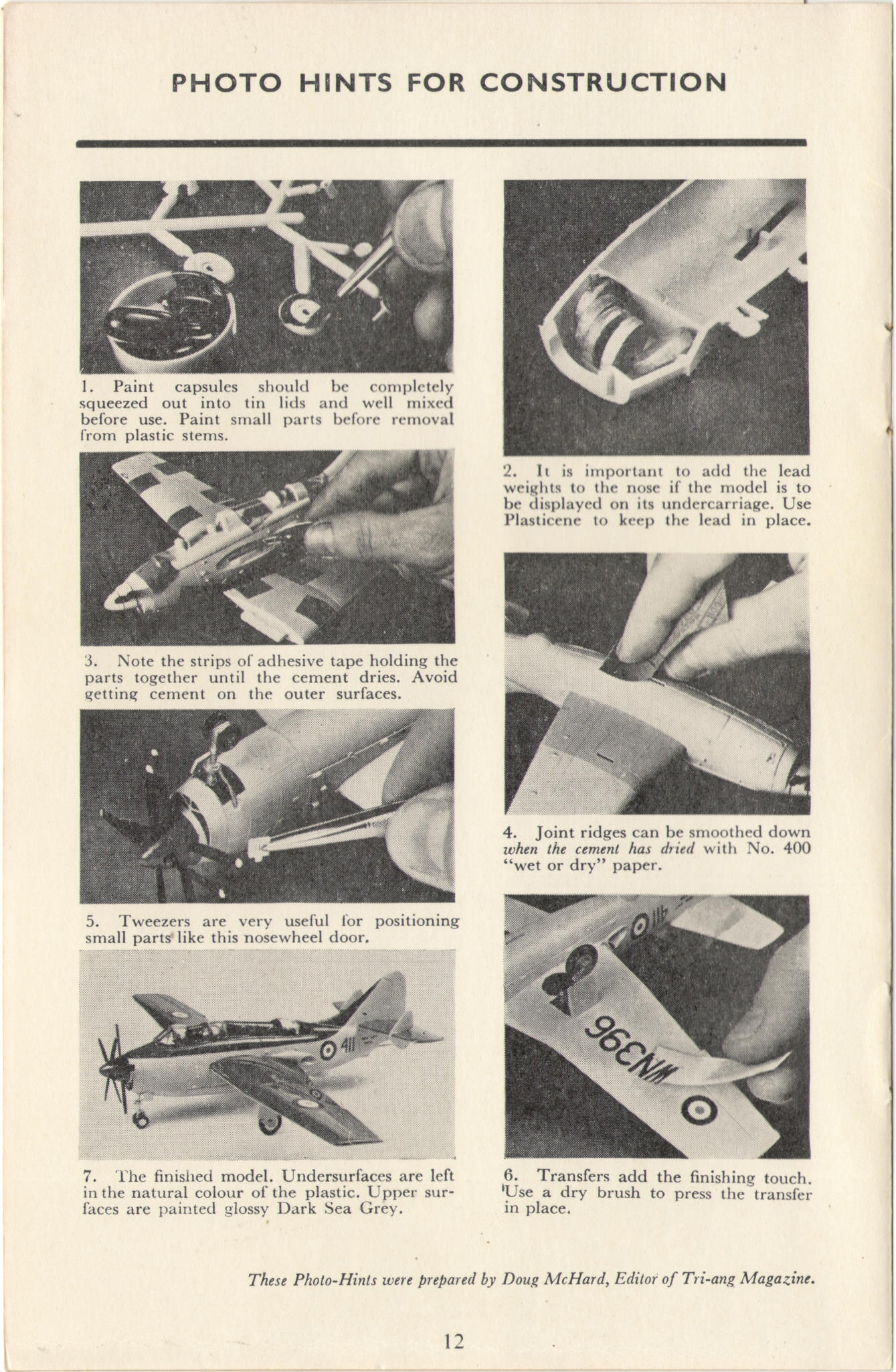 inside story FROG The Attackers Series F145 Fairey Gannet, IMA Ltd, 1965, Photo hints